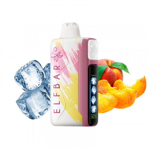 Электронная сигарета Elf Bar Ice King 30000 - Ледяной персик (Peach Ice)